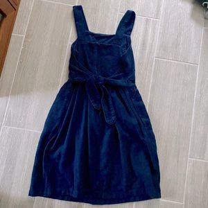 Navy Loft Apron Dress